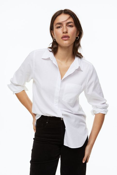 H&m camiseta blanca online