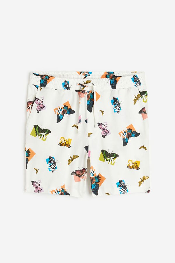 Shorts de pijama con diseño estampado