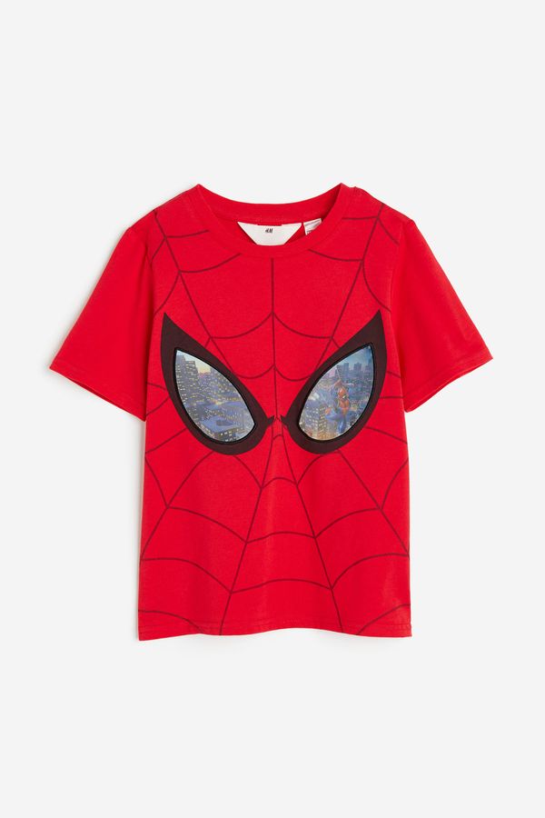 Camiseta con motivo interactivo