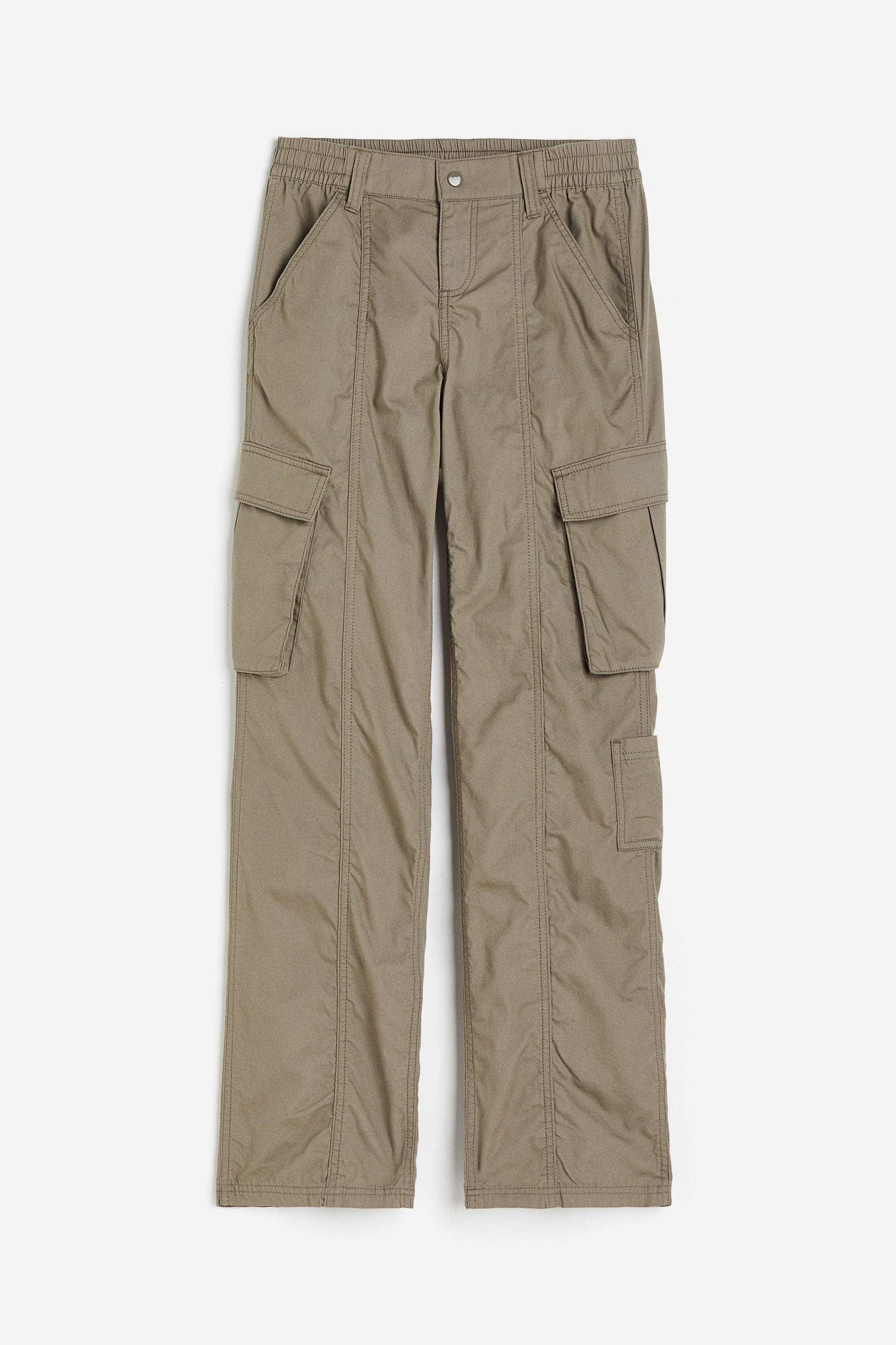 Pantalones para mujer paracaídas, clásicos y anchos - H&M CO