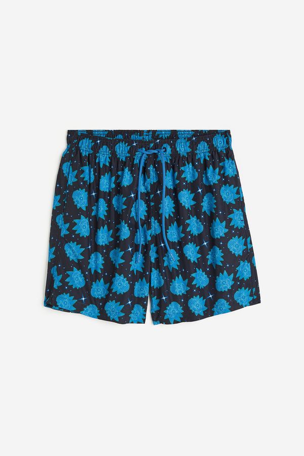 Bermuda de baño estampada
