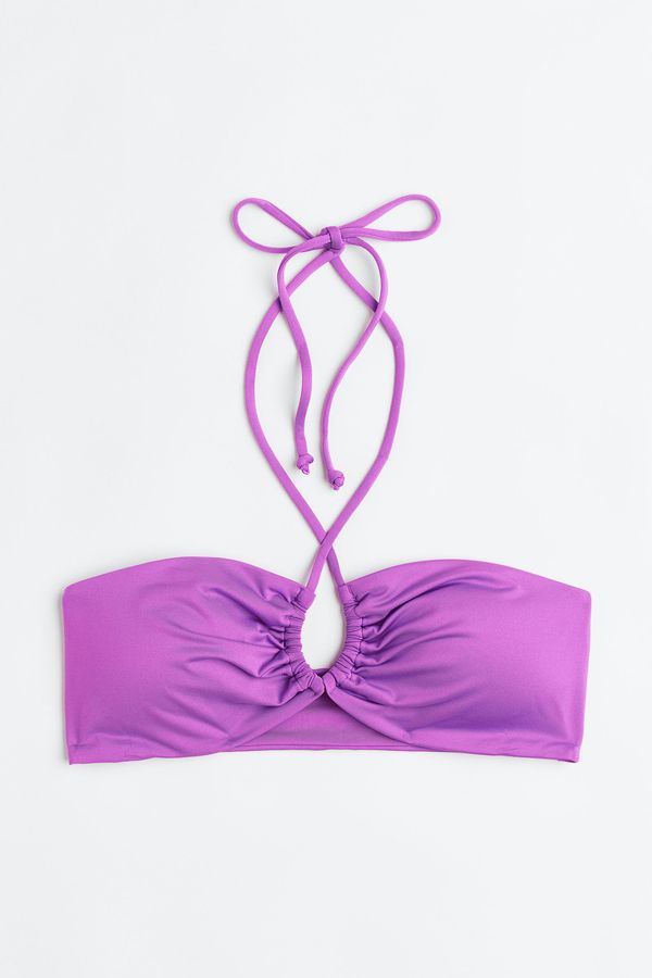 Top de bikini estilo bandeau