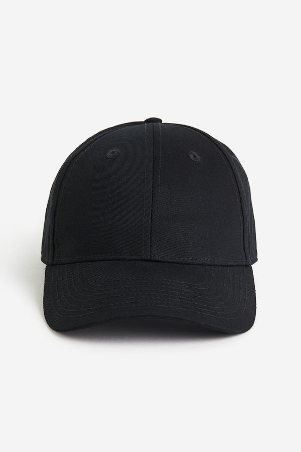 Gorra en sarga de algodón