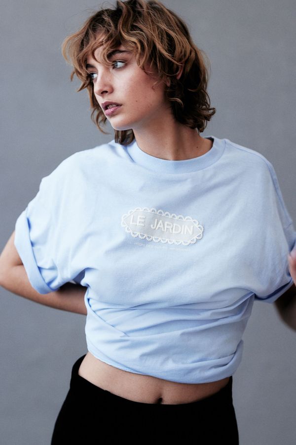 Camiseta oversize con motivo