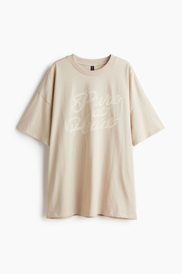 Camiseta oversize con motivo