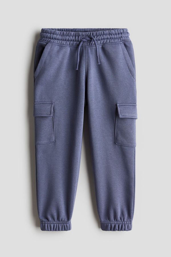 Joggers cargo con interior afelpado