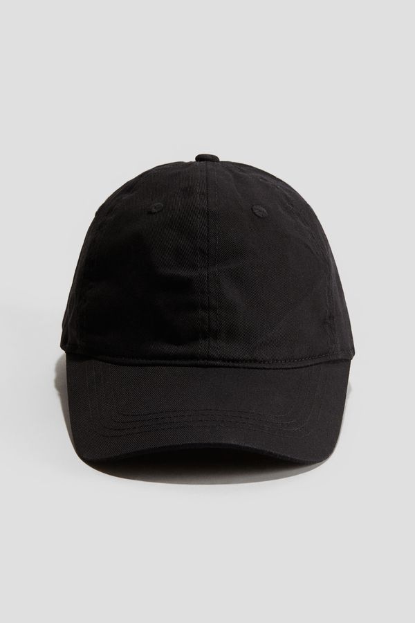 Gorra en sarga de algodón