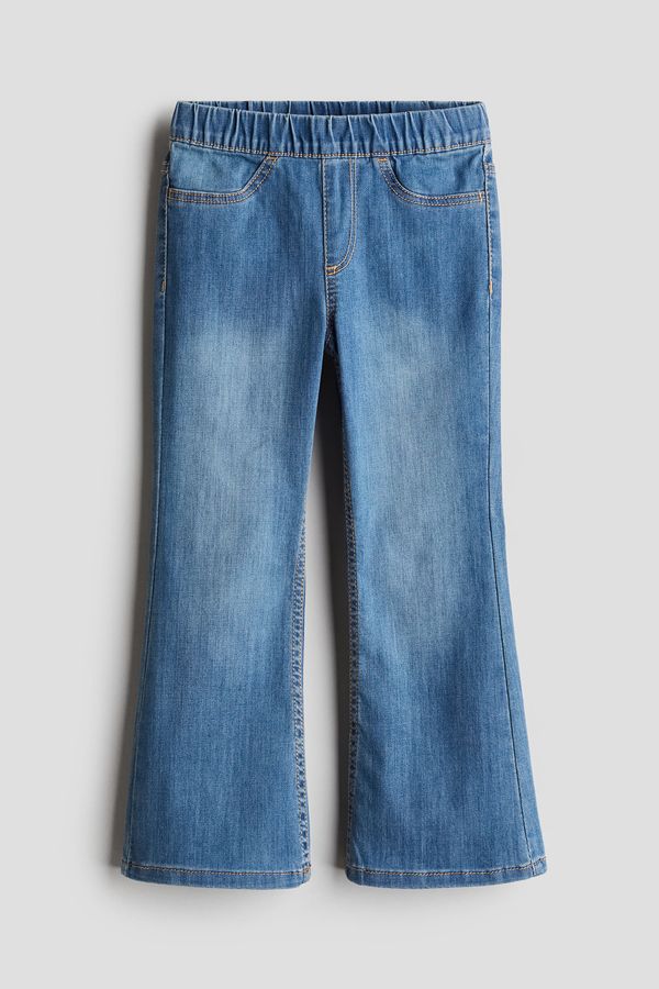 Superstretch Flared Leg Jeans