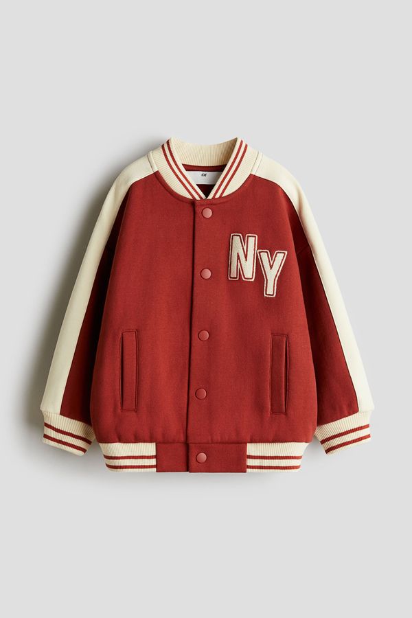 Chaqueta de béisbol en franela