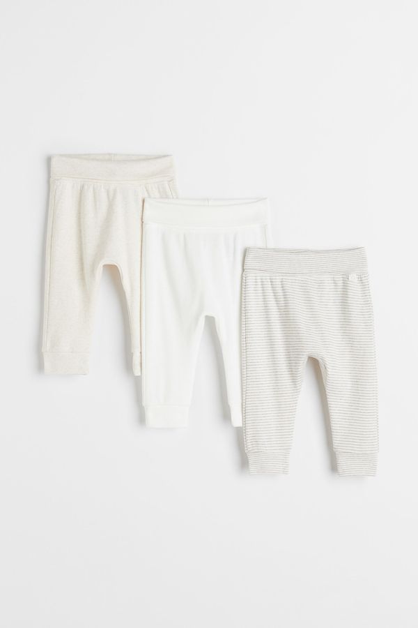 Pack de 3 pantalones en algodón