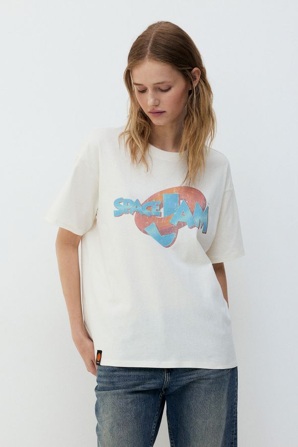 Camiseta oversize con motivo estampado