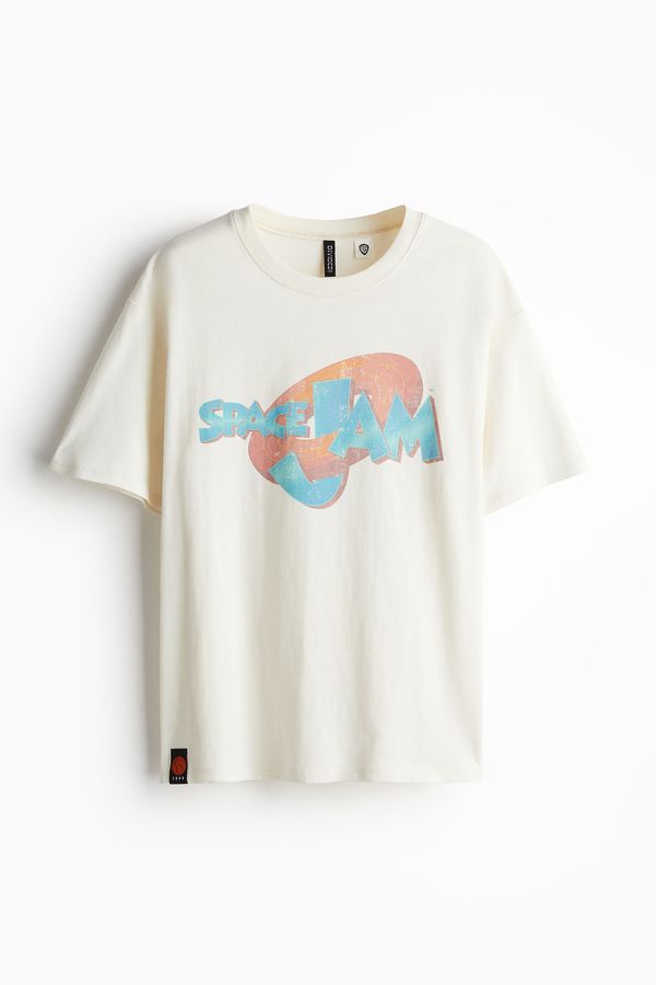 Camiseta oversize con motivo estampado