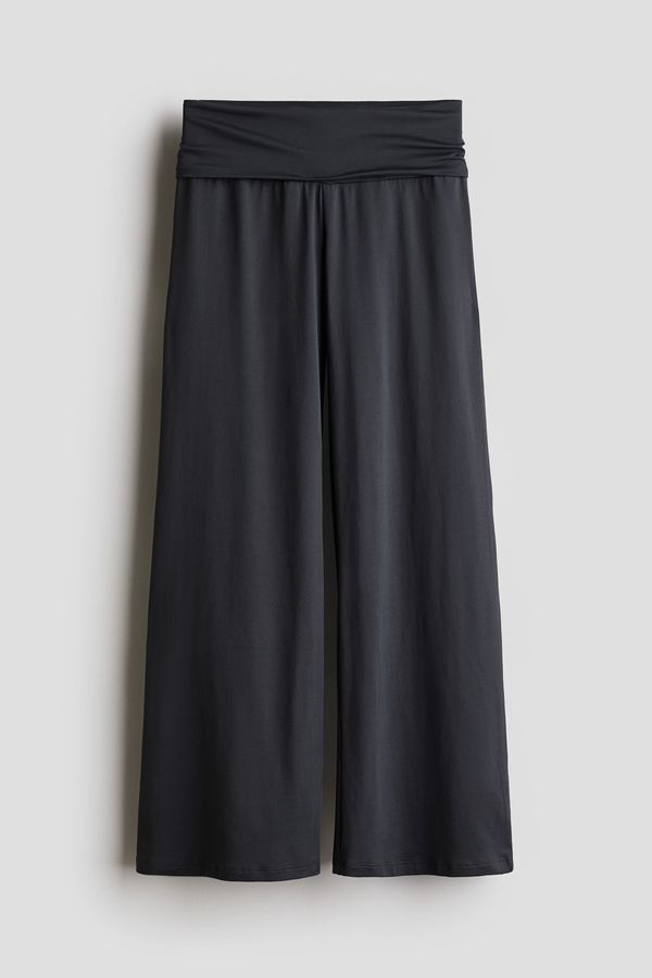 Pantalón ancho en punto