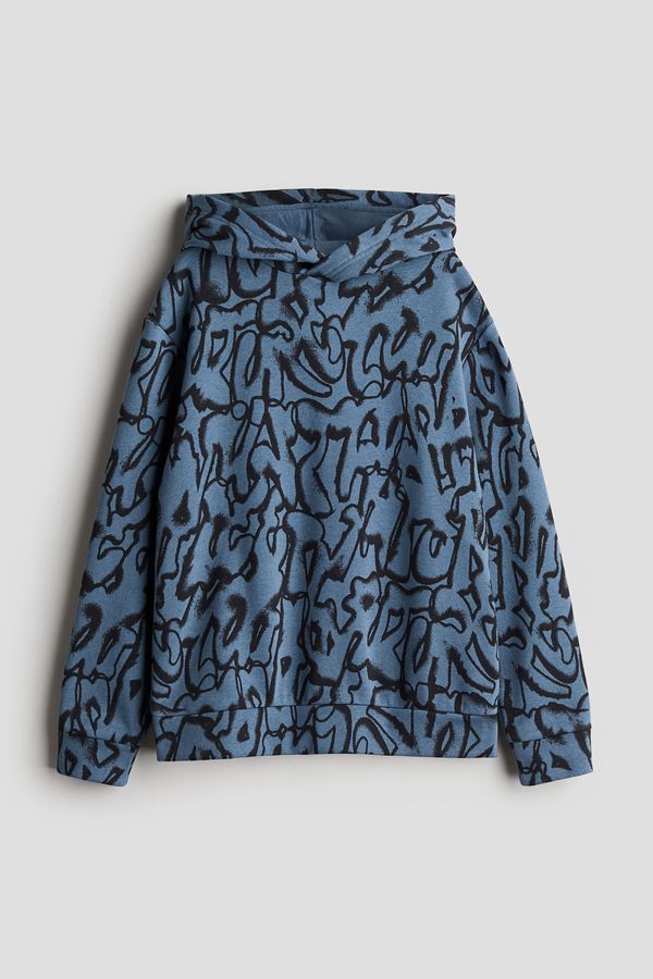 Hoodie con motivo estampado