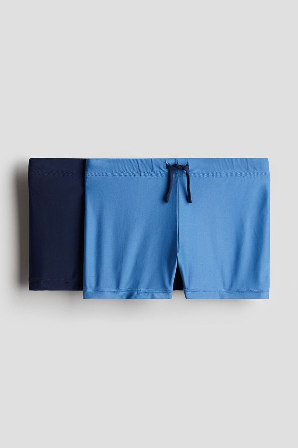 Pack de 2 pantalonetas de baño estilo bóxer