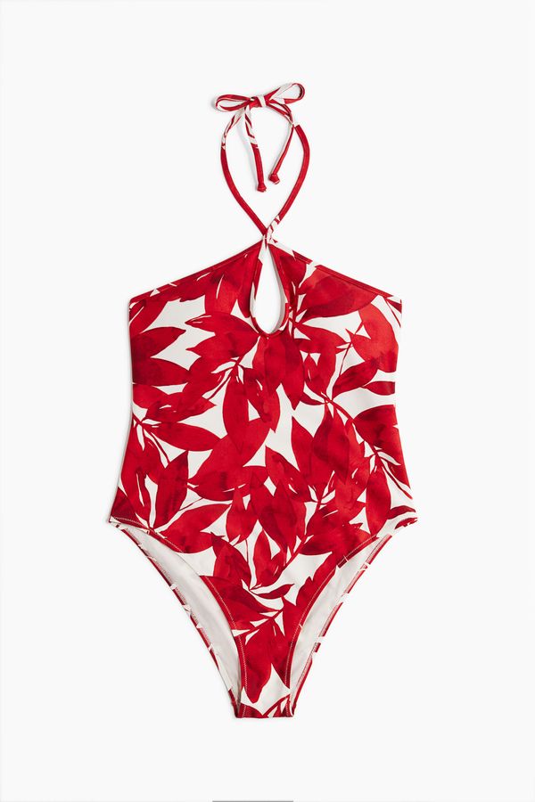 Vestido de baño halter con relleno