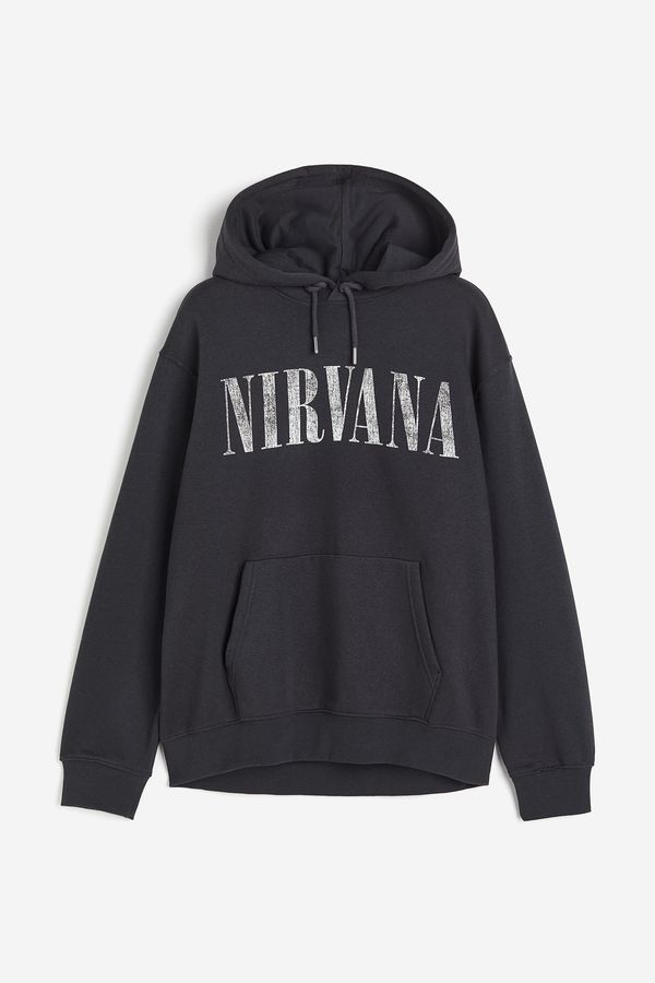 Hoodie con motivo delante