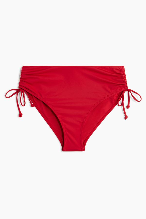 Panti de bikini con cordón de ajuste decorativo