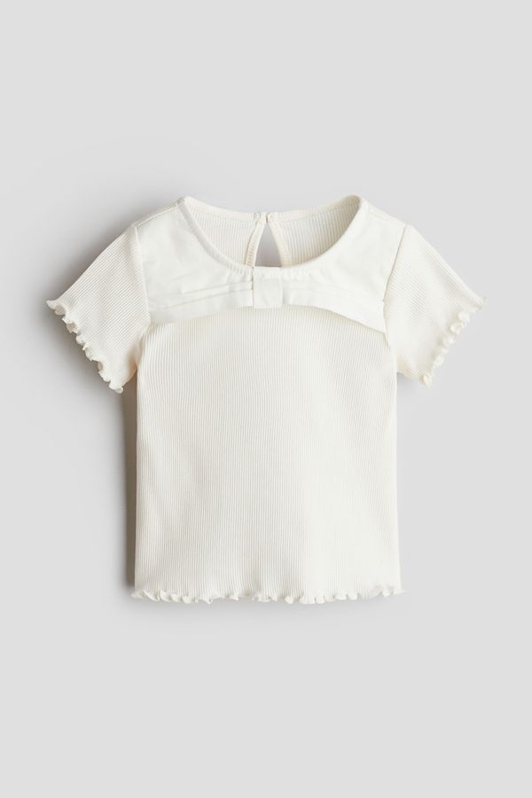Camiseta con moño