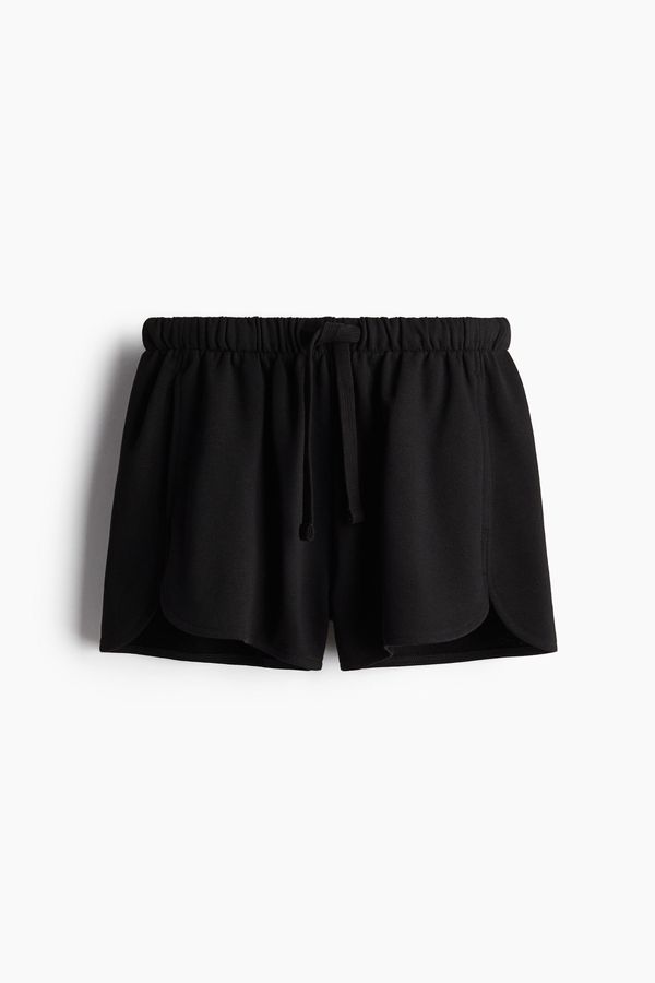 Shorts en franela de corte holgado