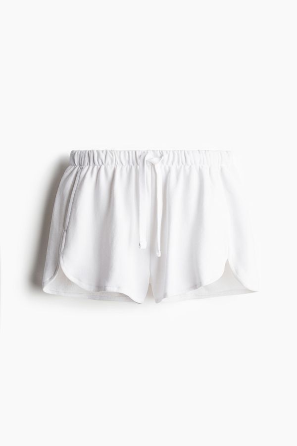 Shorts en franela de corte holgado