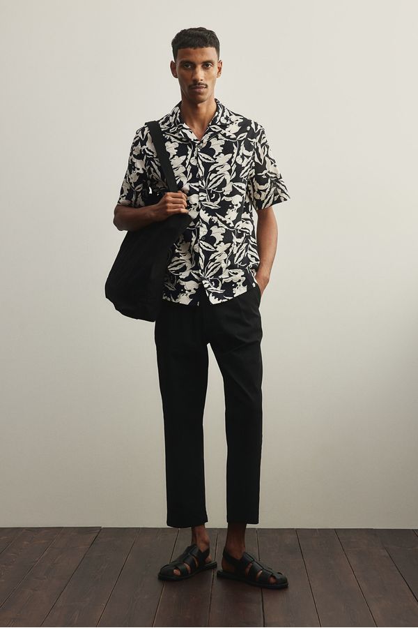 Camisa resort estampada Regular Fit