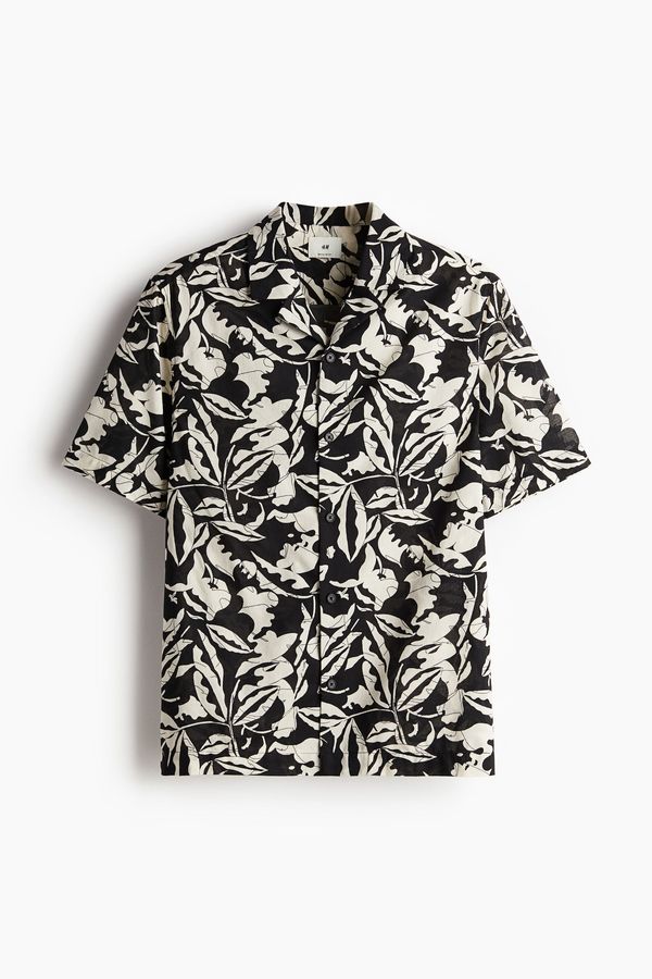 Camisa resort estampada Regular Fit