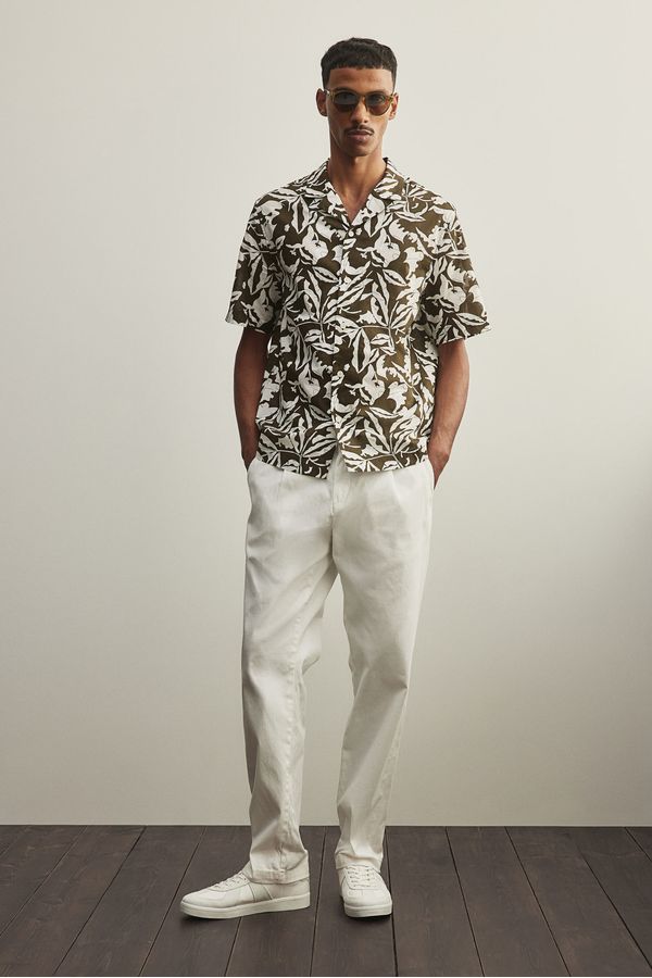 Camisa resort estampada Regular Fit