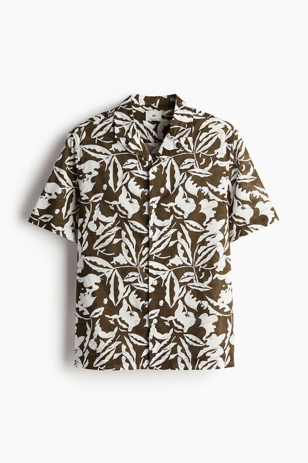 Camisa resort estampada Regular Fit