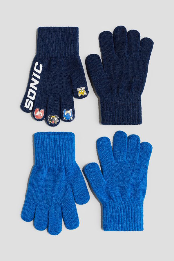 Pack de 2 guantes de tejido fino