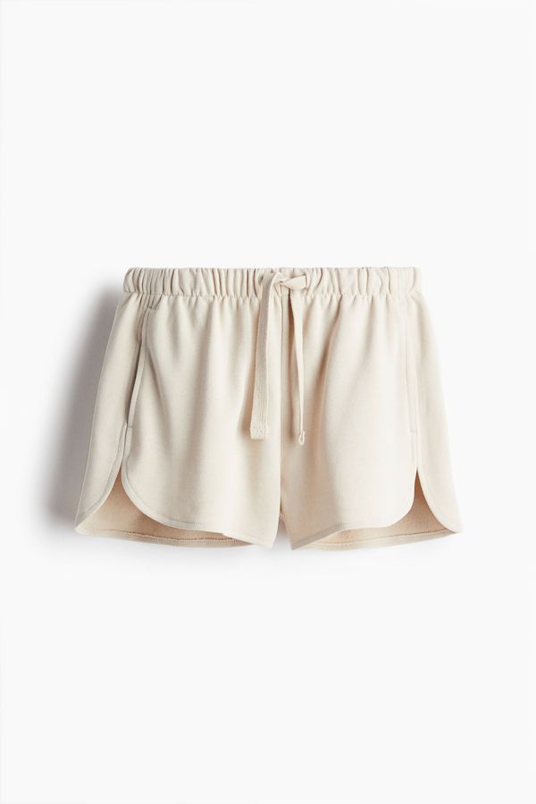 Shorts en franela de corte holgado