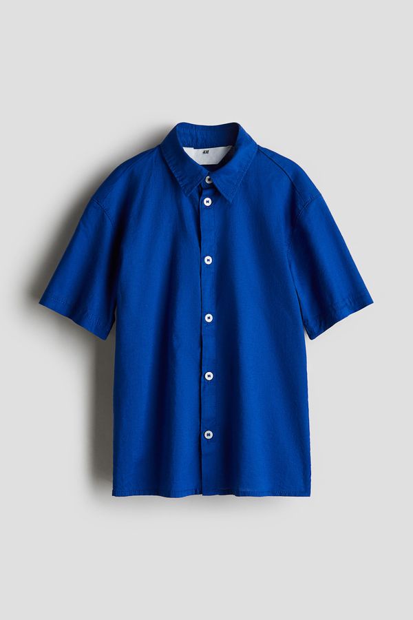 Camisa estampada de manga corta