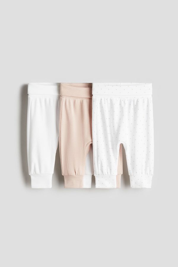 Pack de 3 pantalones en algodón