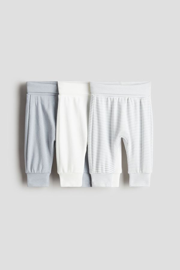 Pack de 3 pantalones en algodón