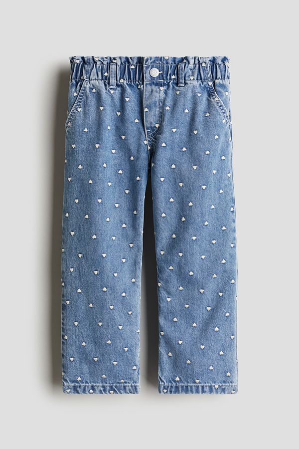 Wide Leg Jeans estampados