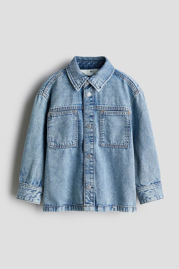 Sobrecamisa en denim