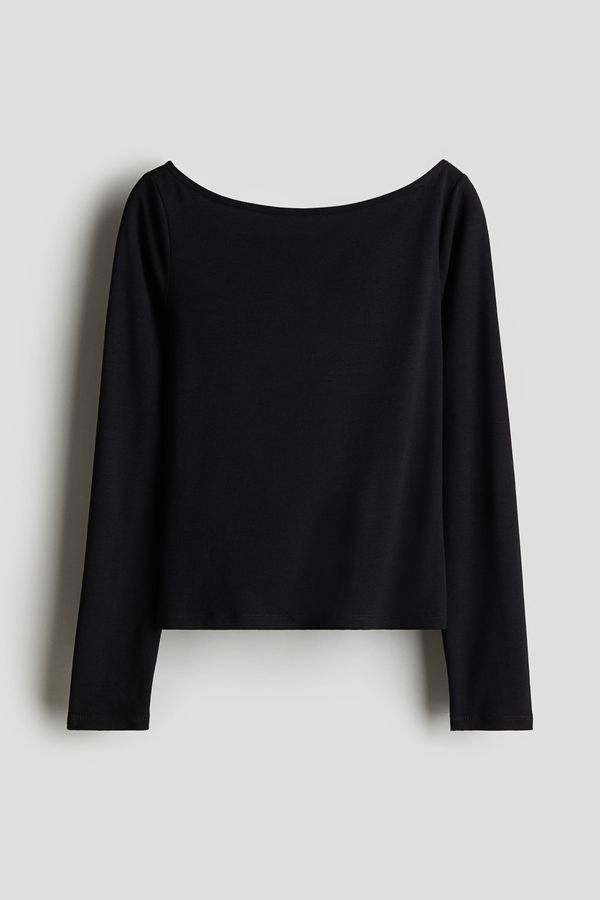 Blusa cut-out en punto