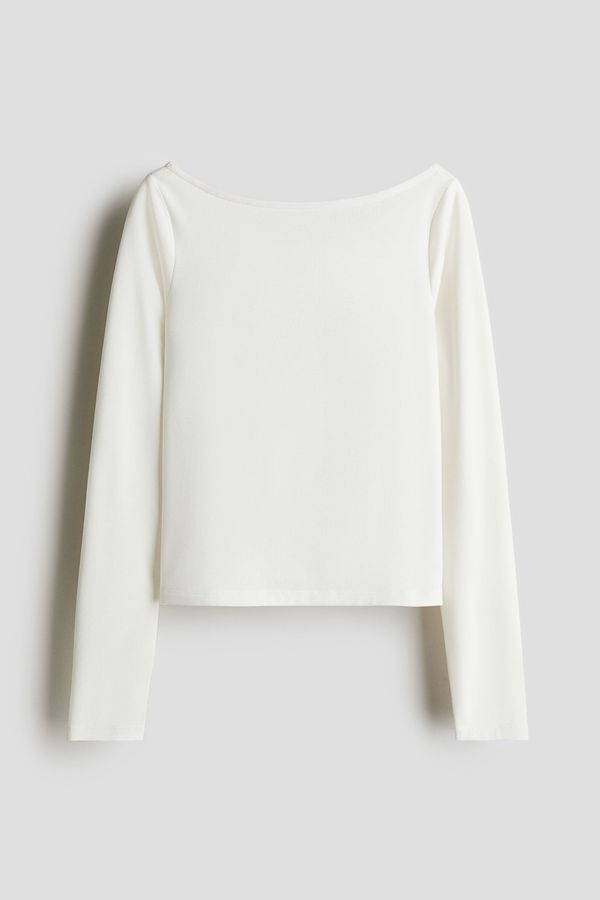 Blusa cut-out en punto