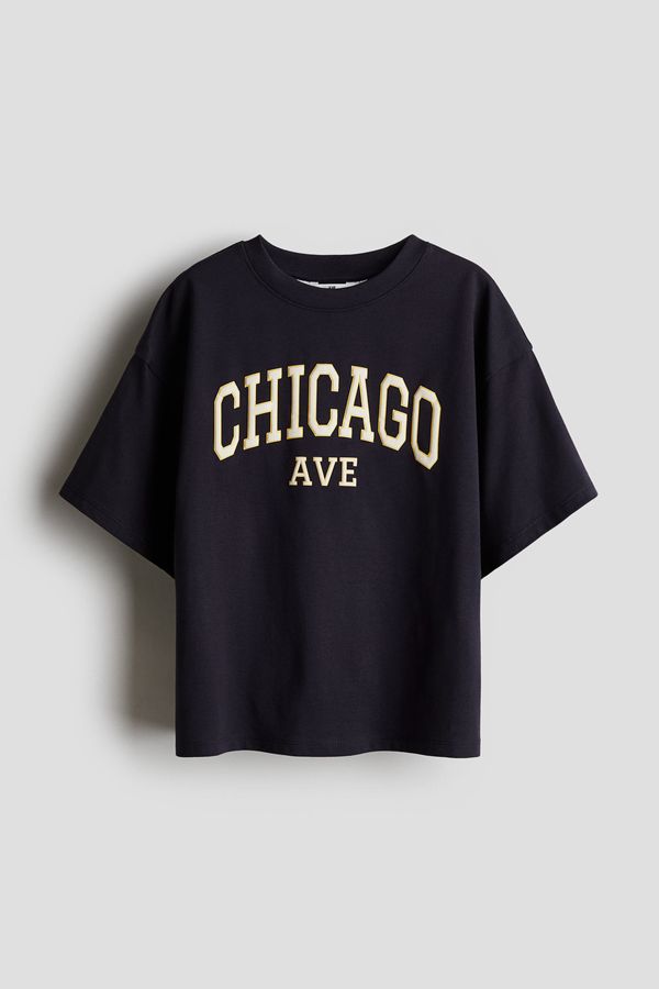 Camiseta de corte holgado con estampado