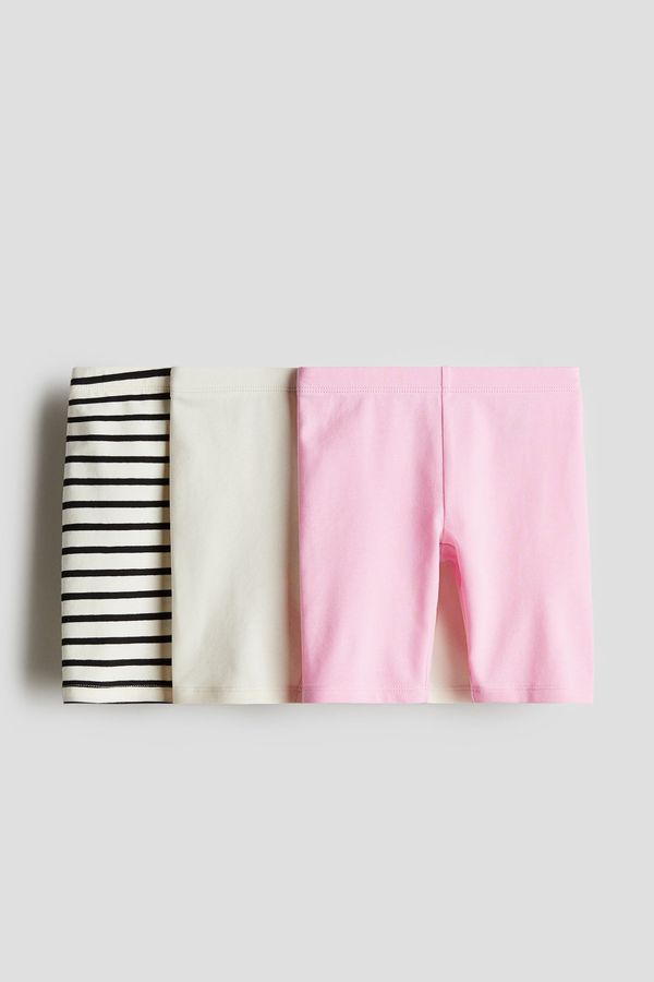 Pack de 3 shorts bicicleteros en algodón