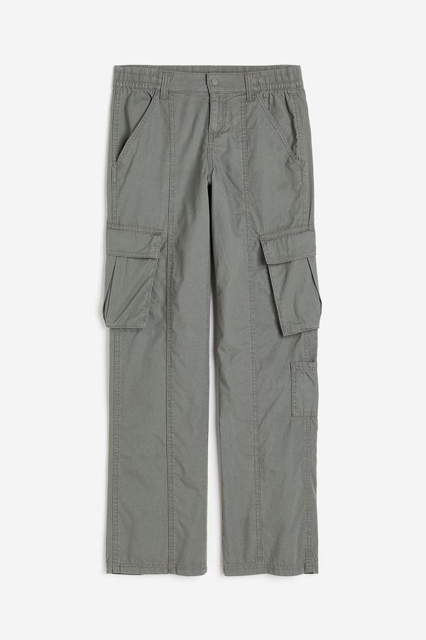Pantalón cargo en lona