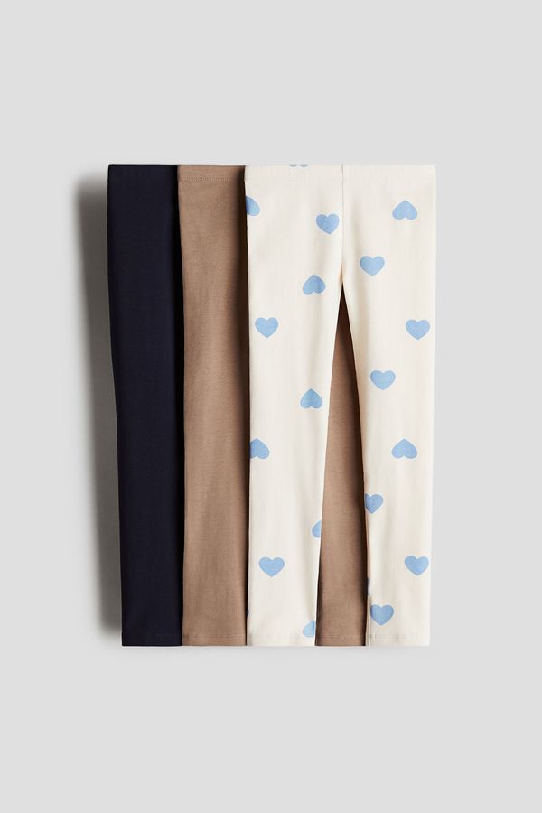 Pack de 3 leggings de punto