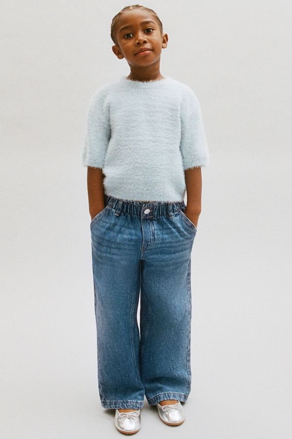 Jeans paper bag Wide Leg