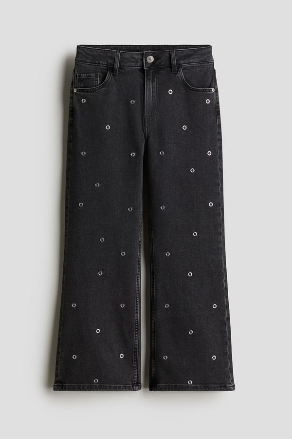 Baggy Fit Bootcut Leg Jeans