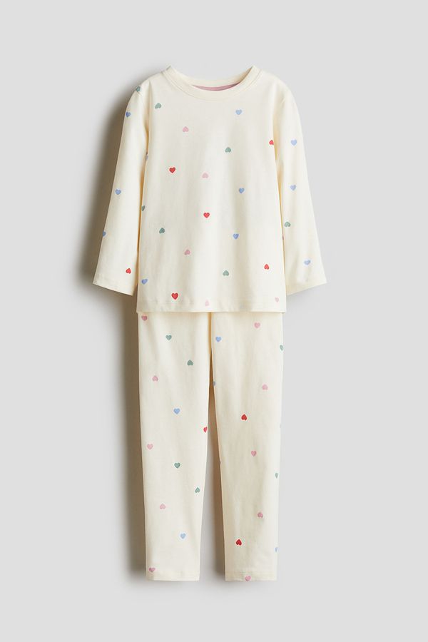 Pijama en algodón estampada