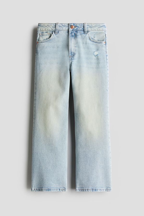 Baggy Fit Bootcut Leg Jeans