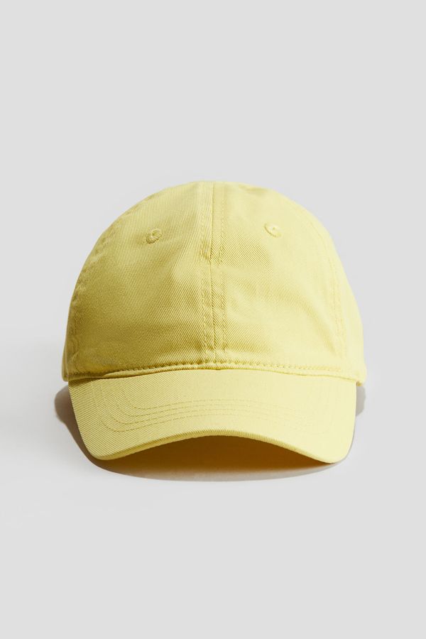 Gorra en sarga de algodón