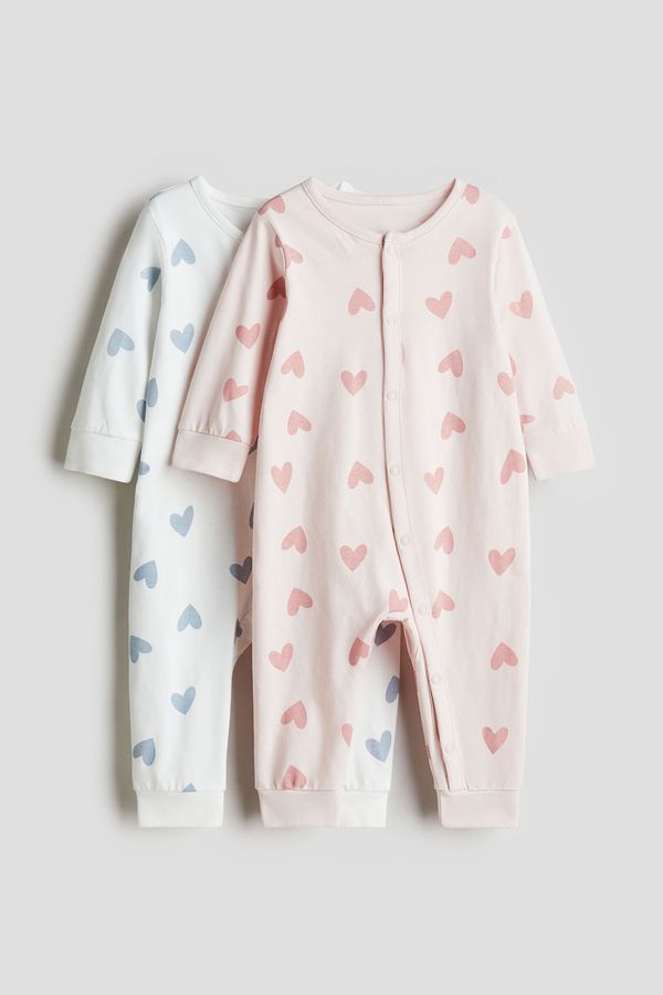 Pack de 2 pijamas de algodón con diseño estampado