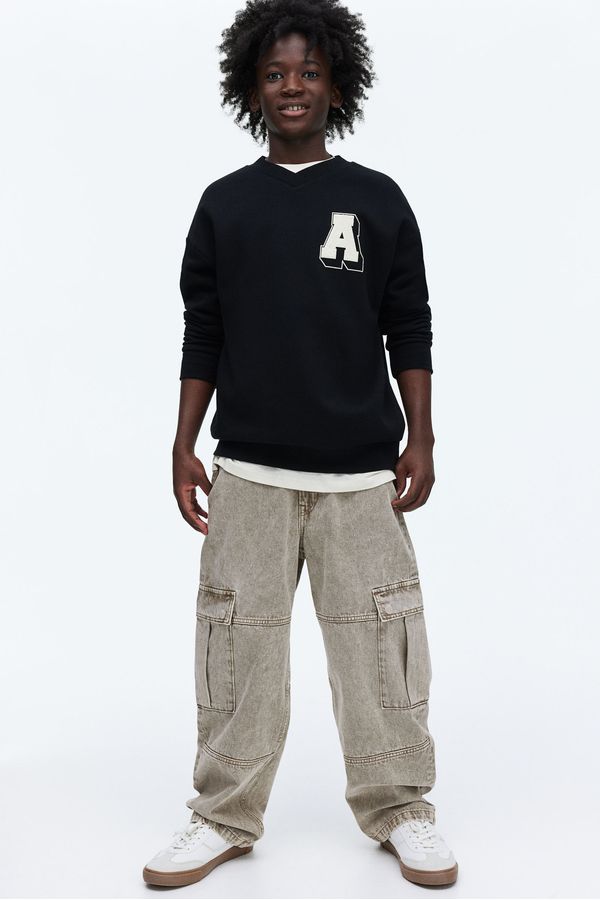 Jeans cargo baggy