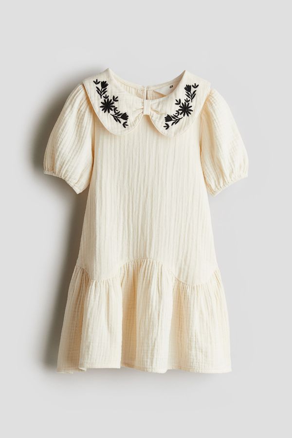 Vestido en muselina de algodón